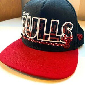 Chicago Bulls New Era Hardwood Classics adjustable Hat 9fifty medium - large